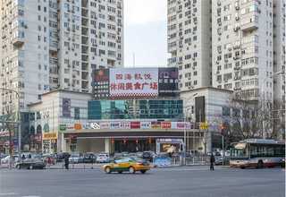 鹽城附著式鋼管腳手架示意圖